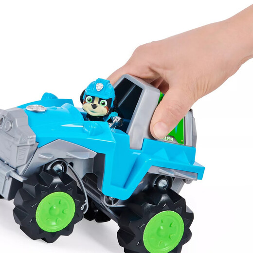 
Wangwang team made great contributions Wangwang team toy dinosaur wilderness series dog patrol car Lele off-road vehicle children's gift Wangwang team dinosaur patrol car 16794