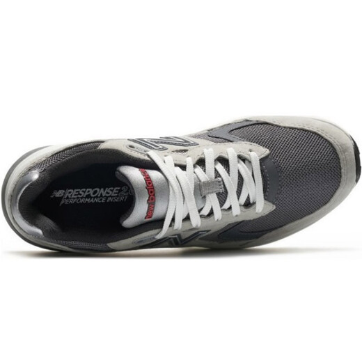 
NEW BALANCE880 series 'Gun Metal' Simple and retro Fabric artificial leather pigskin Low top running shoes Men's 2E wide 40