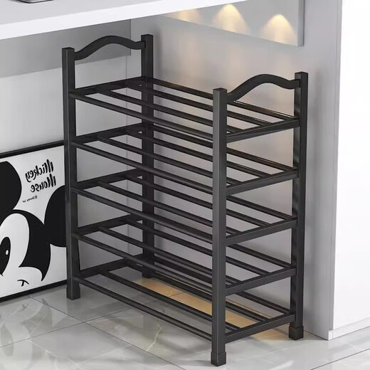 
Shoe racks for home door multi-story rental houses for doors for dormitories plastic interior beautiful shoe cabinets sturdy storage 3-layer length - 45CM
