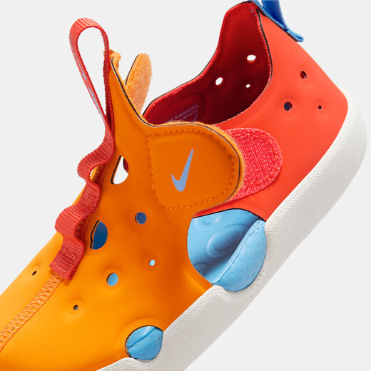 NIKE Nike toe-toe anti-collision sandals for boys and girls S PROTECT4 summer water-resistant quick-drying children's beach sports shoes HF6278-800 (PROTECT 4) 25 Recommended foot length 14cm