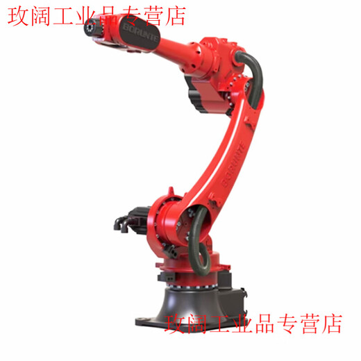 GJXBP Bronte 1510A six-axis industrial robot load 10KG arm span 15000MM stacking welding handling body + power distribution cabinet + teaching pendant 1510A six-axis robot