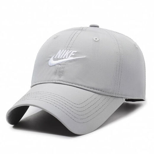 JUST DO IT-nike hat men's spring and autumn thin sunshade peaked cap outdoor quick-drying hat women's casual men's sun protection fishing sun Nike quick-drying embroidered hook khaki Nike adjustable (55-60cm)