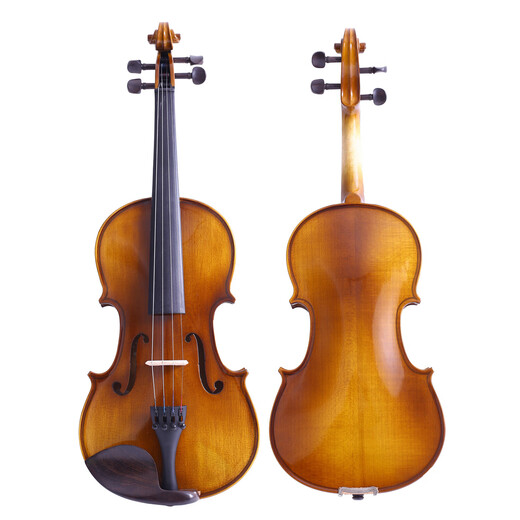 Yutai handgefertigtes Geigenbücher für die Professional Grade Performance Exam Quality Massivholz Europäische Anfänger -Musikinstrumente Erwachsener rotes Brown 4/4