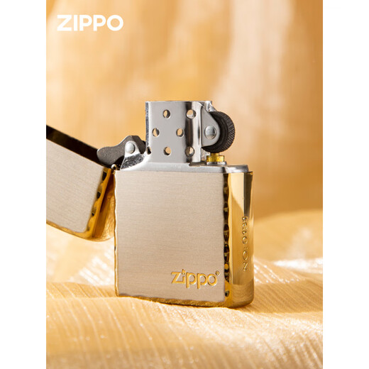 ZIPPO lighter Platinum undercut logo zpoo windproof zppo kerosene lighter Platinum undercut logo [stand-alone oil-free] DY9902
