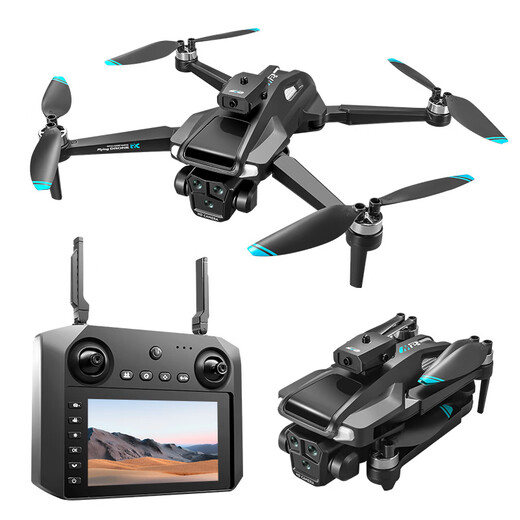 DJI ELF-беспилотник с большим экраном дистанционного управления Интеллектуальным препятствием У избетания высокой четкости аэрофотосъемки безмолвного двигателя пульт дистанционного управления квадрокоптер M33-4K-камера-камера-дистанционное управление Версия Два батареи + запасные аксессуары + сумка для хранения.