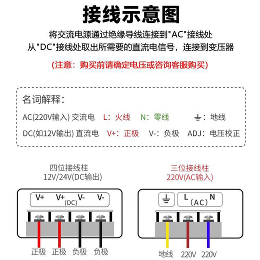 咏幻led线性灯电源220V转12V24V60W100W400W超薄灯箱黑灯带变压器 超钻工程款12200W（质保5年）