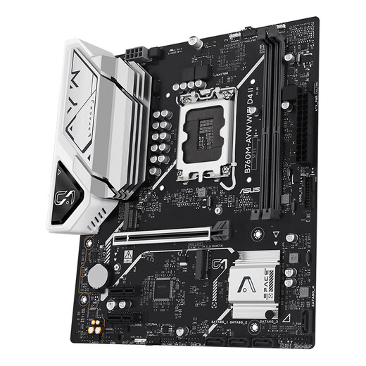 
Asus (ASUS) B760M-AYW WIFI D4 II Ouch Feed Motherboard Support CPU 13600KF/13400F12600KF (Intel B760/LGA 1700)