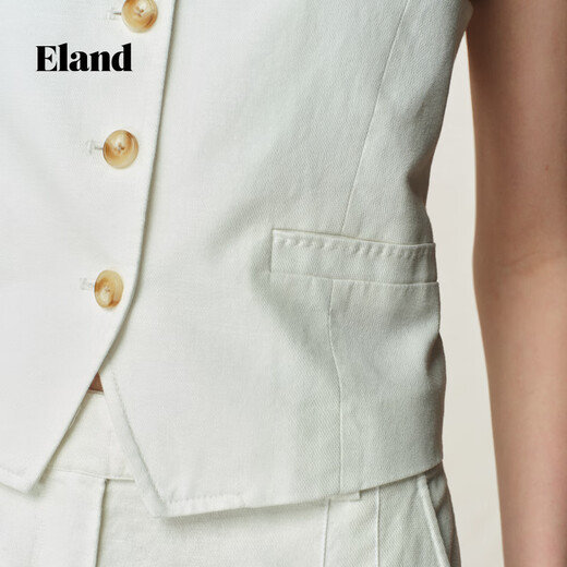 Eland [Linie] Kleidung Pferd Clip Frauen Rückendreieck Nadelhülse Top Unterwäsche 25 Sommer Neue Stil Leichte Menschen Elfenbein Weiß/Weiß (39) Elfenbein L/170