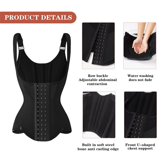 Pose Meter Mishin Belt Bindungen Bindungen Bindungen Top-Anstrengungen Durchfall und Bruststütze Formungsweste Bindungen Bindungen Spitzen Frauen Hautfarbe Krawatten Krawatten S0389 S (103-116jin [Jin gleich 0,5 kg]))