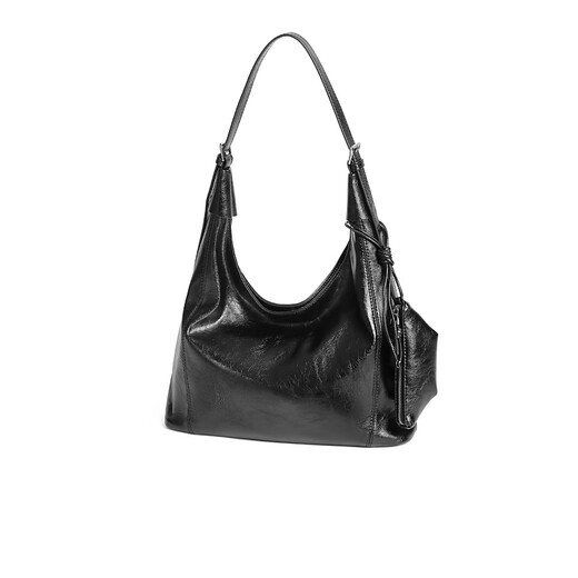 Belle Frauentasche 25 neue faule lässige Hobo -Tasche große Kapazität Tasche X7328BX5 Schwarz
