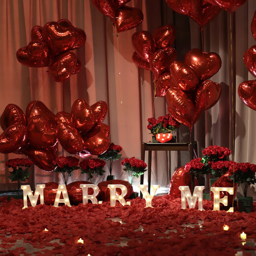 Maikeyi Chinese Valentine's Day white simulated rose petals wedding decoration wedding hand-scattered petals to express love and proposal romantic wedding room decoration sprinkled petals champagne color 12 packs (1200 pieces)