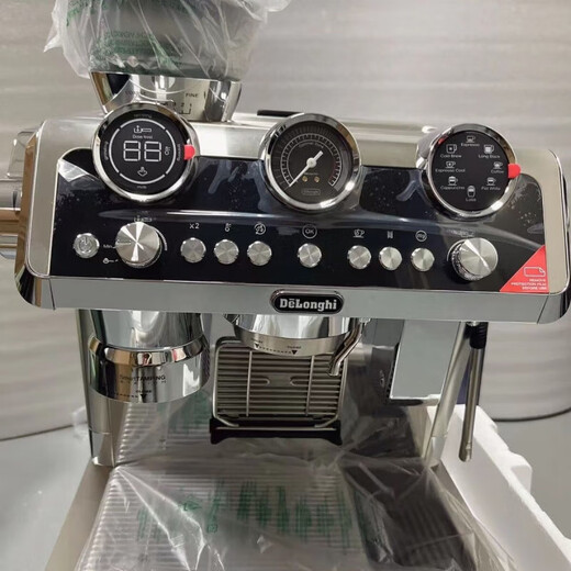 德龙（Delonghi）银骑士升级款冷萃版研磨一体半自动EC9865咖啡机家用 欧版EC9865