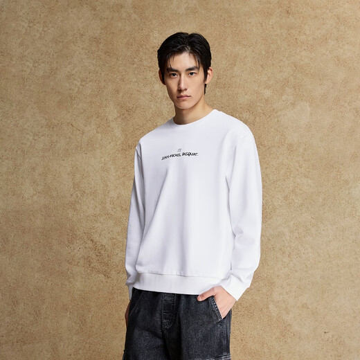 JACK&JONES BSQ Joint мужская осенняя толстовка с универсальным офсетным принтом, свободный хлопковый топ с круглым вырезом и длинными рукавами 225333058