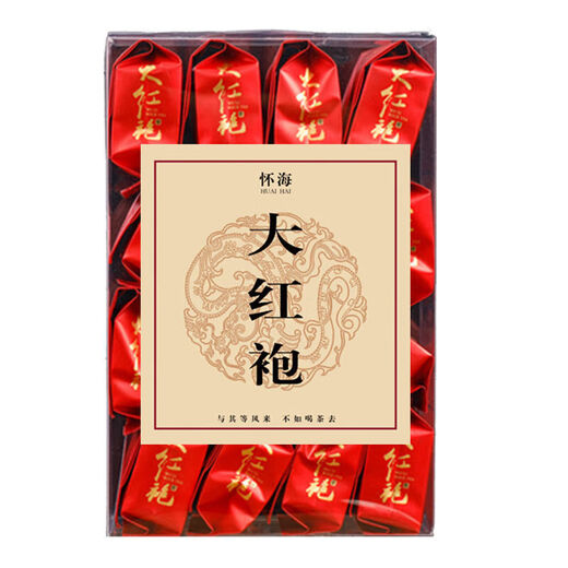 Tea Wuyi Authentische Dahongpao Independent kleiner Brew Bag Tee Bag Rock Tee Oolong Tee Geschenkbox Eigen [starker Duft und Blasenwiderstand] Dahongpao 125g/Box