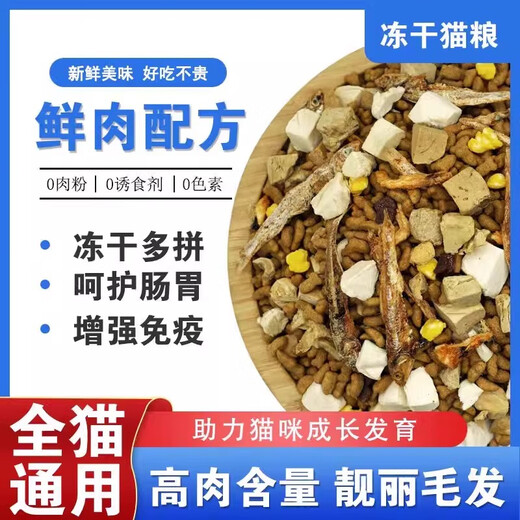 OUOETY cat food 10 Jin Jin is equal to 0.5 kg. Ordinary kitten special food for domestic cats. Rural cat food. Chinese pastoral cat. Orange cat. Adult cat. Affordable package. High-end general food. 10 Jin Jin is equal to 0.5 kg (fattening gills) 0b