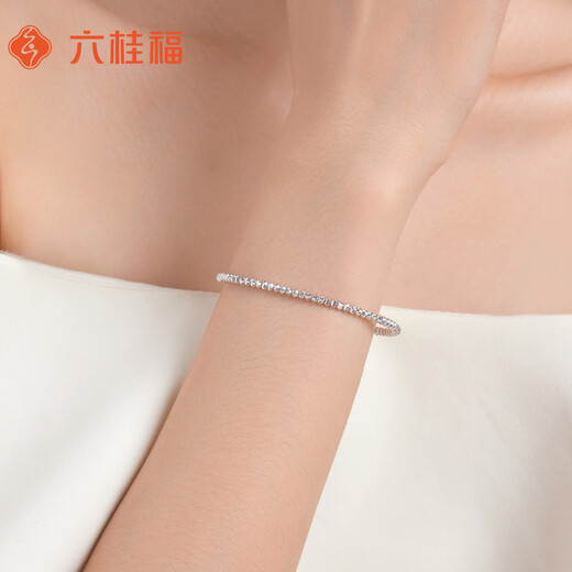 Liuguifu Jewelry PT950 Platinum Bracelet Yu Lan Platinum Fashion Bracelet Women PT0500007 7.10g
