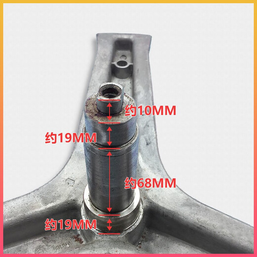 Convient pour le trépied à laver à tambour de Haier EG8014HB39GU1EG10014B39GU1N N ° 2 584 Tripod + Roueur amélioré 6306 + 6