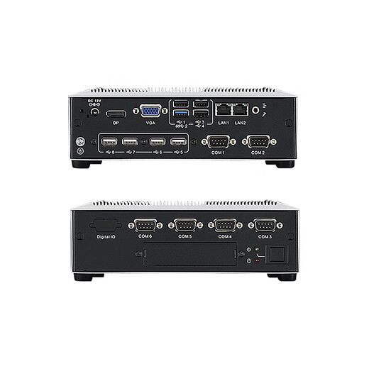 DWTPC点微研华工控机迷你主机ARK-6322电脑四核J1900工业计算机嵌入式无风扇工控机全新 8G/256G SSD/电源适配器 ARK-6322[其他配置详咨客服]