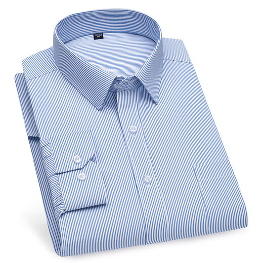 GOLDLION [anpassbar] Langarmes Hemd Shirt Herren Frühling und Sommer Neues Baumwoll-hautfreundliches Geschäft Casual Herren White Shirt 6623 38 165/84a 100-120jin [Jin ist gleich 0,5 kg]