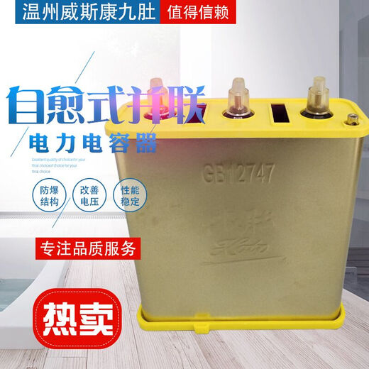 Jiudu Wenzhou Weisikang Jiudu BSMJWX0.45-15/16/20/30-3 self-healing parallel power capacitor 0.45-60-3