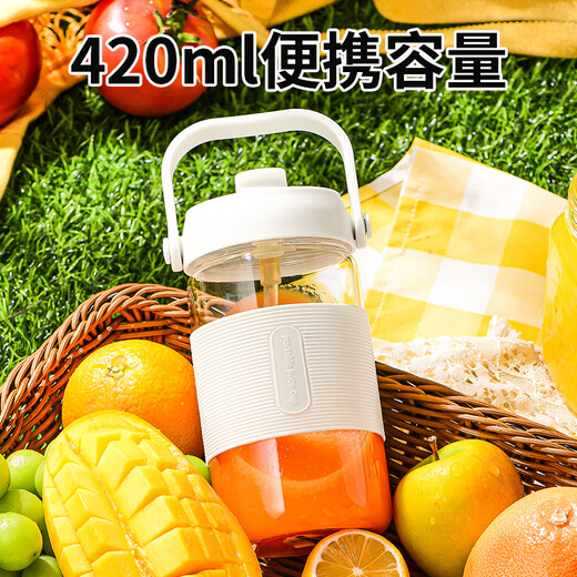 Liven (Liven) Juicer Tragbarer Elektromuicer Juicer Juicer Babynahrung Maschine gebrochenes Eis Automatische Reinigung im Freien Begleiter Tasse Hoch Borosilikat Glass LLJ-A719