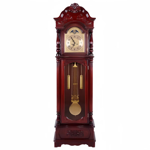 Yilisidu German quality clock new living room floor clock Hemler movement European mechanical clock northern vertical clock Chinese style 9922 North Star 31-day movement 14 inches