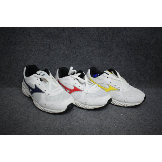 美津浓（MIZUNO）Mizuno美津浓 女子SCHOOL潮流复古休闲鞋网面鞋 白色/红色 29KN13662 34 210mm