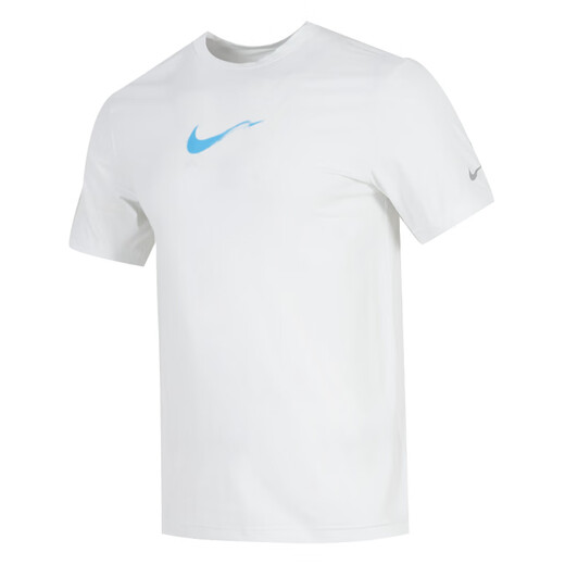 Nike (Nike) Herren Sportset 25 Sommer Neulauf schnell trocken atmungsaktiven Kurzarm T-Shirt Loose Five-Cross-Hosen Shorts Zwei-teilige HV4882-121/Single T-Shirt XS