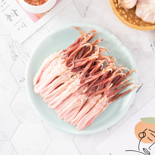 Liuhe Cherry Valley duck frozen duck tongue 0.6Jin Jin equals 0.5kg Liuhe braised duck tongue sauce duck tongue barbecue ingredients