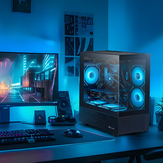 Ningmei Du Soul i5 11400F/RTX5060 gaming desktop assembly computer design e-sports host