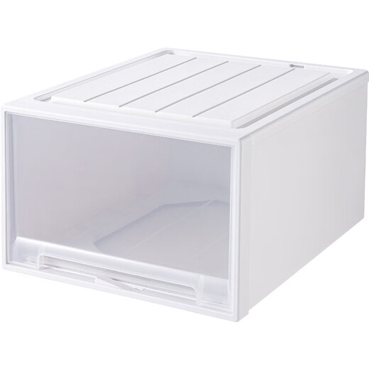 HDKJ Interactive Space (HDKJ) Aufbewahrungsbox-Schubladenstyle-Startbox Plastik Kunststoff Transparent Kleidungs ​​Organizer Kleidung Unterwäsche Aufbewahrungsbox C3523 Deep 45 Breite 35 Höhe 23 transparent ein Pack