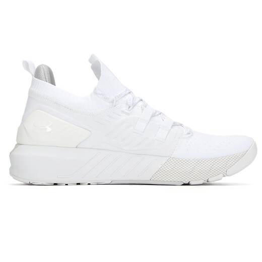 Under Armor low-top women's sneakers, wear-resistant, lightweight, breathable, shock-absorbing comprehensive training shoes, white 35.5