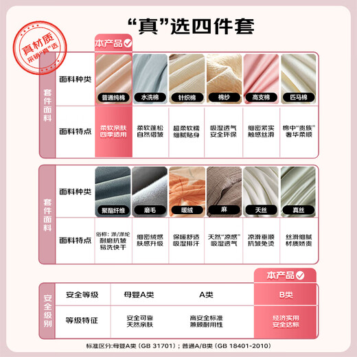 Mercury Home Textiles four-piece bed jacquard sheets light luxury high-end four-piece set single and double quilt covers pillowcases 1.8m bed Milan