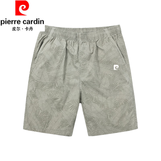 Pier Cardin 100% pure cotton shorts men's summer thin style fashionable and versatile mid-pants loose casual sports 5-point pants beach pants dark blue 9215 M (recommended weight 95-115 Jin [Jin equals 0.5 kg])