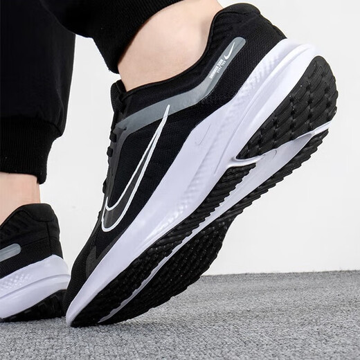 
Nike (NIKE) casual shoes men's shoes 2025 summer new sports shoes QUEST 4 lightweight shock-absorbing running shoes DA1105 DD0204-001 ferrous metal silver 39