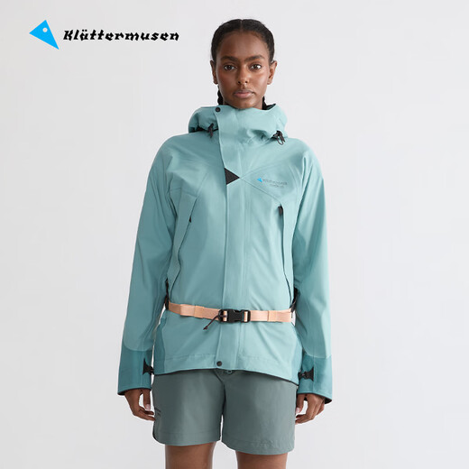 KLATTERMUSEN 10004 Giant Island Women's Chemical Fiber Shock Clothes-Allgron 2.0 Jacket W's 681/Mineral Blue/Mineral Blue M