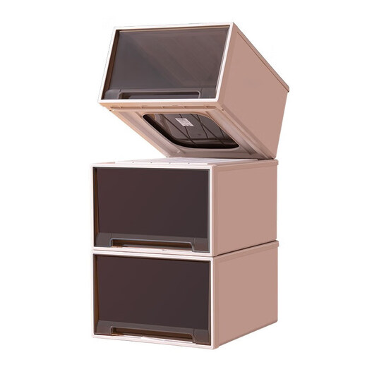 Aufbewahrungsboxschublade Kleidung Garderobe Plastik Haushaltsaufbewahrungsschrank Unterwäsche Kleidung Tidy Box Garderobe Aufbewahrungsbox [47 Tiefe] [3523] Tiefe 47*35*23 cm