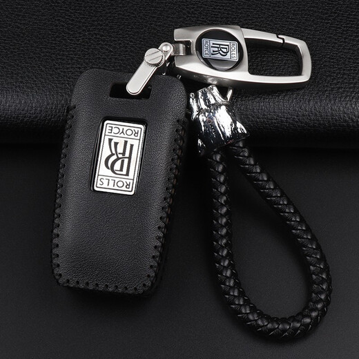 Rolls-Royce Key Pack Phantom/Yaoying/Gest/Phantom Car Pack Key Pack Nuevo modelo y mujer Modelo de cuero importado Rolls-Royce Negro + Negro