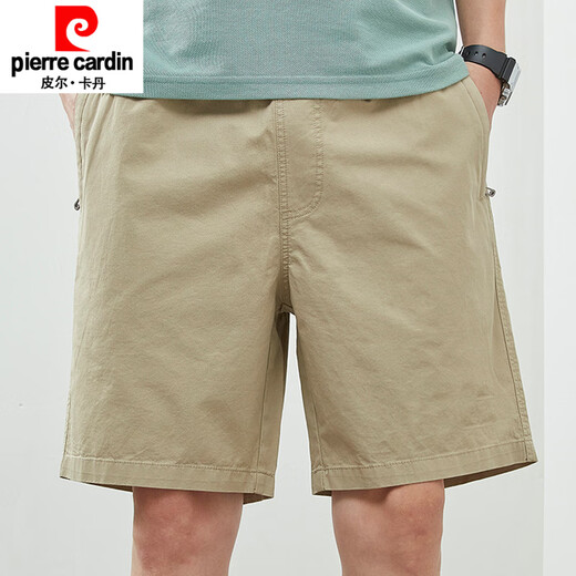 Pierre Cardin Summer del algodón del algodón del algodón del algodón puro de gran tamaño de color azul oscuro suelto tendencia de azul oscuro de 5 minutos de cinco puntos SHORTS DE PRODUCTOS NUEVOS 9224 AZUL DARK M Recomendado 90-120 Jin [Jin iguala 0.5 kg]