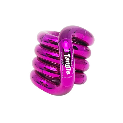 
TANGLE genuine Tangle Twist Metal Series Decompression Artifact Adult ADHD Focus Training Toy Rope 12603-Rose Color (unsealed without retreat)