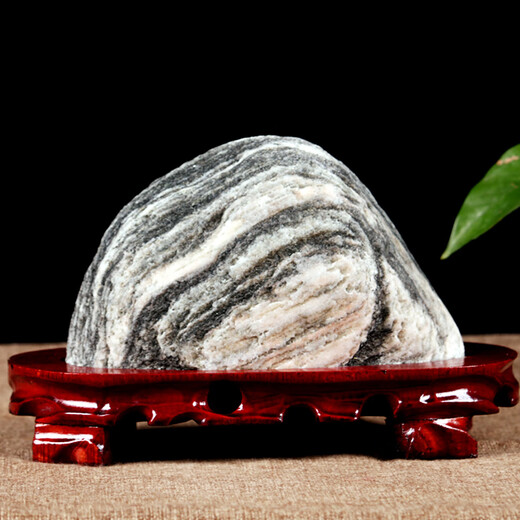 Natural Taishan Stone Gefahr für das echte Taishan Stone Office Backing Stone Wohnzimmer Ornament Indoor Micro Landschaft Rockerie Stein authentisch Taishan Stone E819-1380