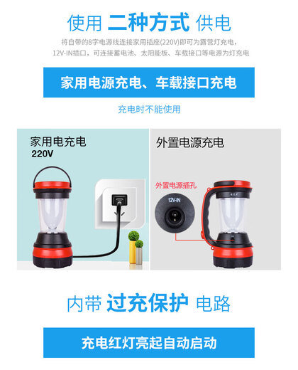 Lampe de poche Jinlite LED Strong Light Chargement Ménage d'urgence d'urgence extérieure Patrouille de la lampe à main 9255/8295 8795 (5W) 4000 MA