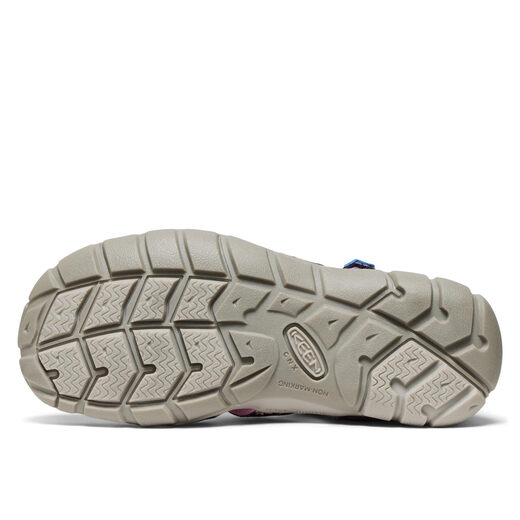 KEEN Children's toe-toe sandals and river shoes Seacamp 2 CNX lightweight, comfortable and quick-drying outdoor sports shoes Daisy/Dock 30 (12 US)