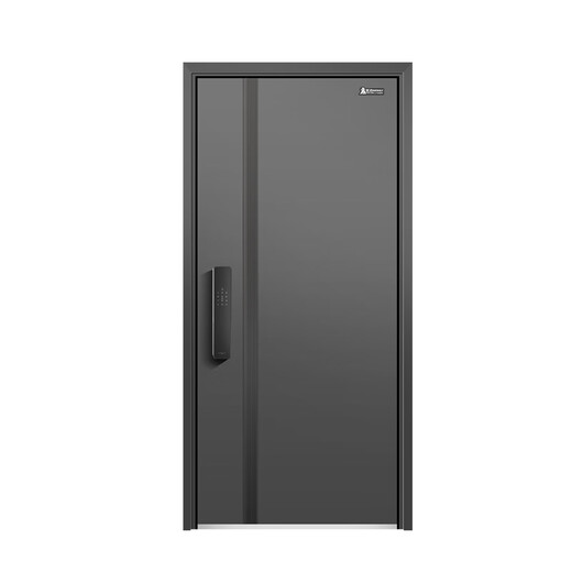 王力高端家用防盗门隐藏式门楣+航空铝箔填充+一门到顶+智能门锁进户门入户门大门A102【3.0不夹手智能门】