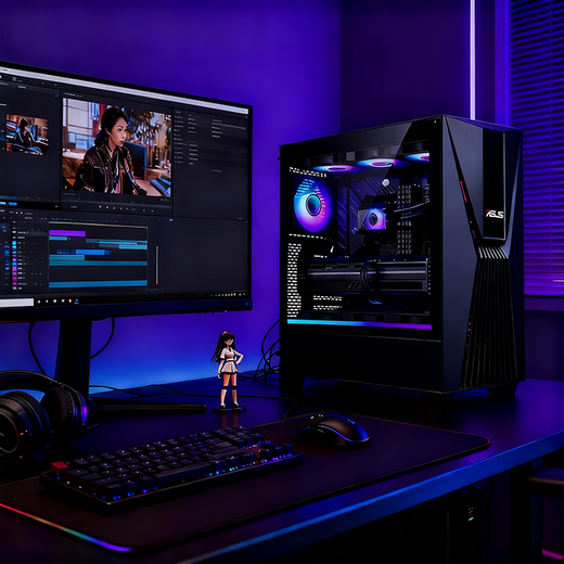 Zhiyingsheng ASUS i9 14900KF/A2000 designer graphics workstation professional video editing 3D modeling rendering drawing assembly high-end desktop computer host i7-12700F enterprise-class workstation QuadroM4000-8G (professional industrial design)