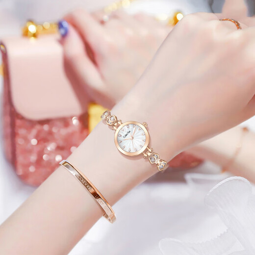 Colevkie Women's Day Geburtstagsgeschenk für Mädchen, um ihren Freundinnen, Bestie, Mutter, Freundin praktisches Gefühl 9215 Silberschale, weißer Diamant [ + Geschenkbox -Set + Armband +