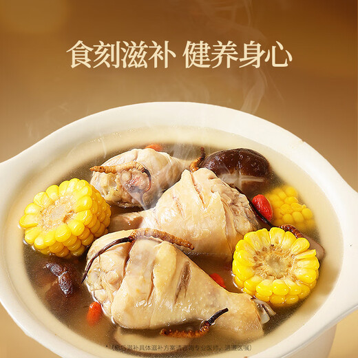 同仁堂品牌冬虫夏草约5根/g10g高端礼送长辈父母滋补营养礼盒北京同仁堂