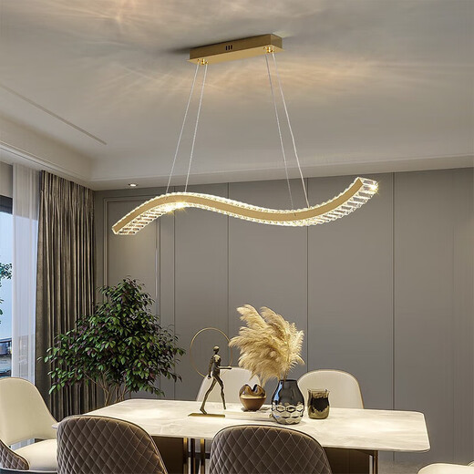 Opp (OPPLE) 2025 new light luxury living room dining room crystal chandeliers LED afterwards... D model 6623-800-Wuji Intelligent Accessible fine