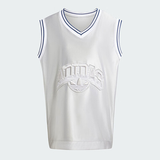 Adidas (adidas) Clover Vest Women's Summer New Outdoor Fitness Sportswear Fashion V-neck Breathable Casual Sleeveless T-shirt IT9766 XS