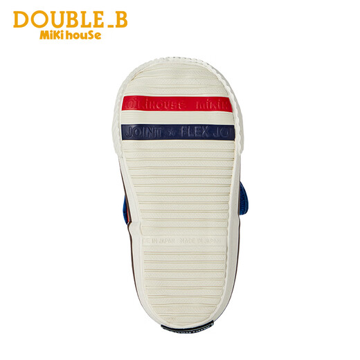 MIKIHOUSE Japanese-made toddler shoes baby non-slip Bear King shoes for boys and girls shell toe mandarin duck shoes DOUBLE_B multi-color 13.5 (suitable for feet 13cm long)